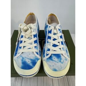 KEEN Elsa Lite Women's Tie Dye Blue White Canvas Sneakers Shoes Size 5.5